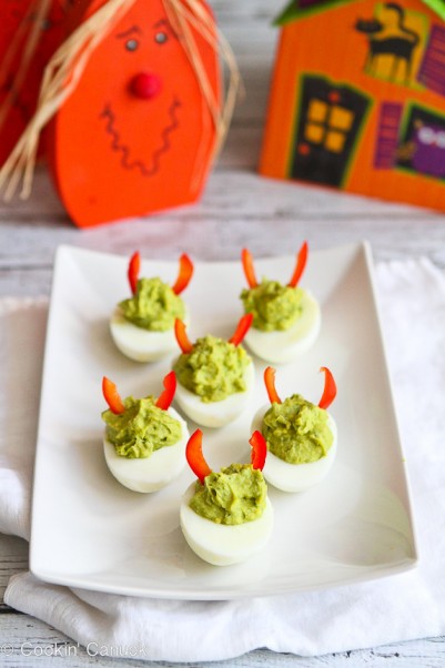 martha stewart halloween deviled eggs