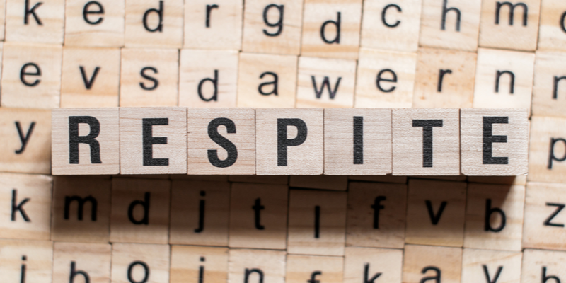 Understanding Elderly Respite Care | oakeyassistedliving.com | visit us to learn more Respite spelled with scrabble pieces
